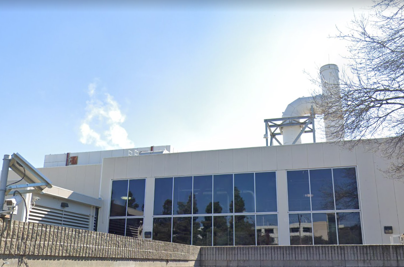 Here is UC Davis' single biggest source of CO2 emissions from street level.