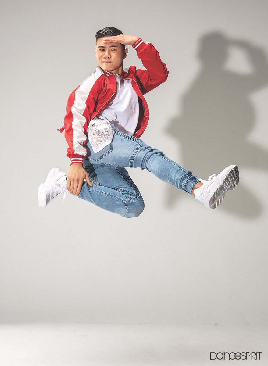 i can’t believe it’s been 1 year since i was on @Dance_SpiritMag still can’t believe this little filipino kid is on a cover of a magazine. who would had ever thought! truly grateful to continue (no pun intended) “breaking boundaries” this is only the beginning. love you guys.