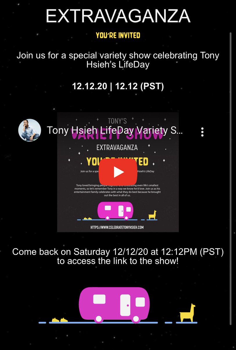 dancetronauts's tweet image. Happy Birthday Tony!! 

celebratetonyhsieh.com 

#tonyhsieh