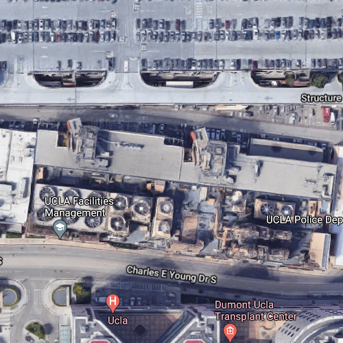UCLA burns methane gas in its large cogeneration plant across the street from UCLA Mattel Children's Hospital. https://www.google.com/maps/@34.067208,-118.4460483,50m/data=!3m1!1e3