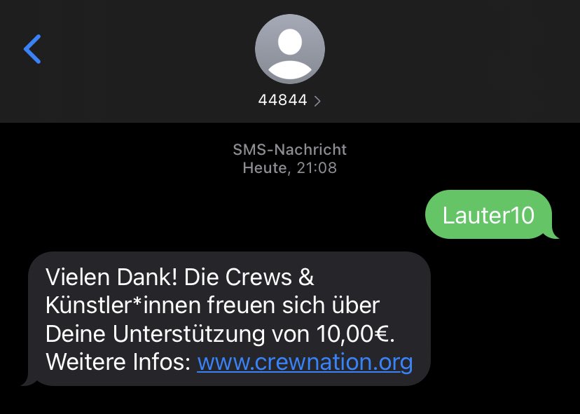 Seid ihr auch #dabei ? Danke an die ganze Crews!!!👍 gespendet - Check!