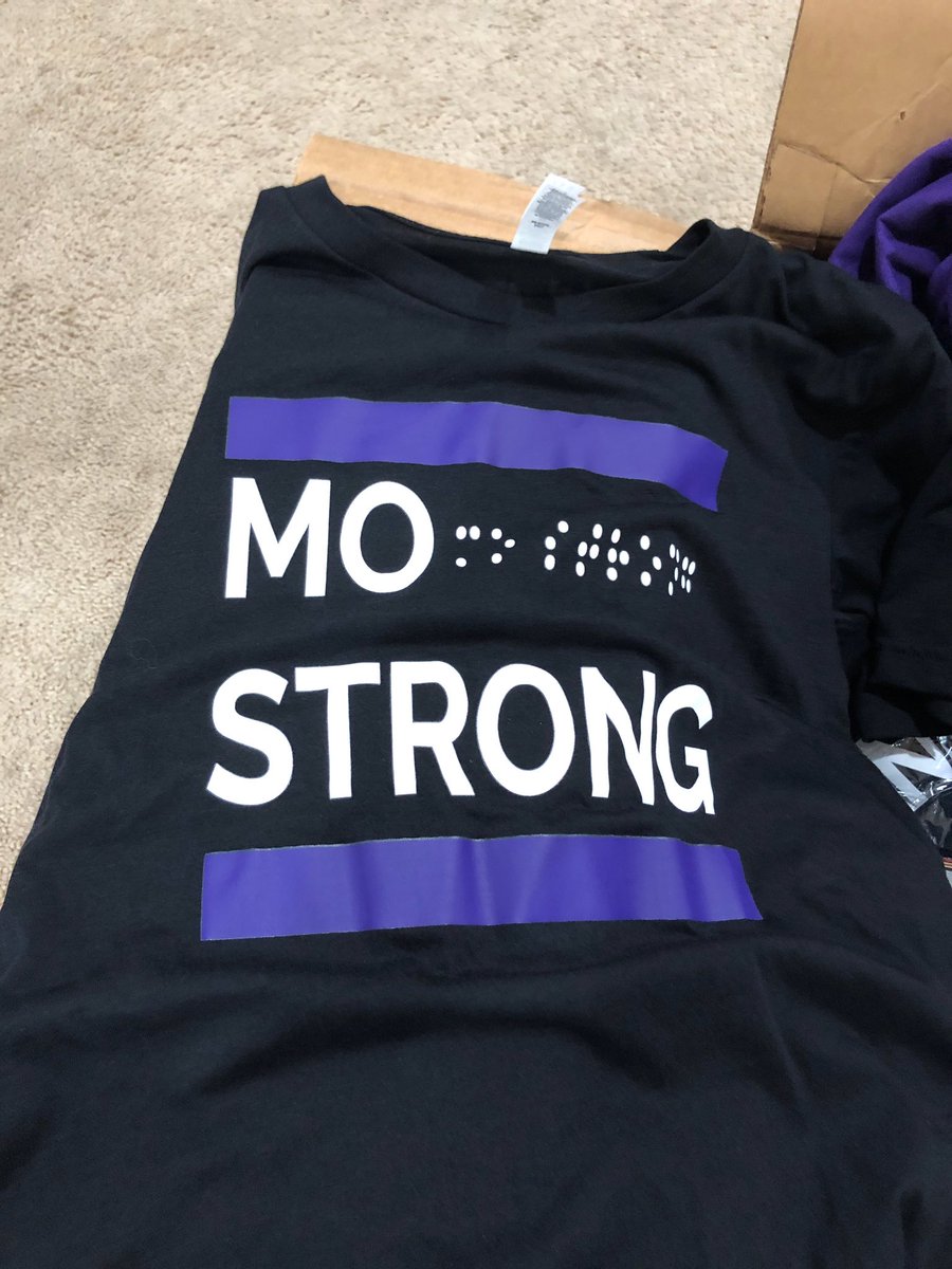 Up next is a ton of items you will want to be seen in. Our friends at  @threadlevel12 were nice enough to donate a ton of MoStrong and Mo’s Row gift boxes. Really awesome and comfortable shirts that support Mo Gaba.