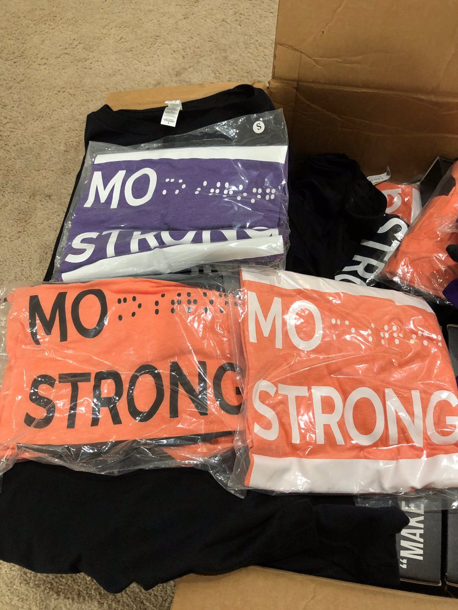 Up next is a ton of items you will want to be seen in. Our friends at  @threadlevel12 were nice enough to donate a ton of MoStrong and Mo’s Row gift boxes. Really awesome and comfortable shirts that support Mo Gaba.