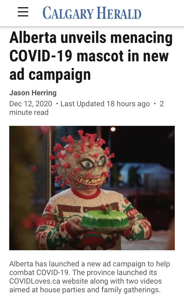 ExtraLars's tweet photo. I think the approach to this public service message is a counterintuitive. They make it appear as though covid LOVES to party. Shouldn’t they have someone ruining the fun?

The beginning of every ad makes him look like the life of the party.😐

#DontInviteCovid #HeBroughtJello https://t.co/yIeicwfkd2