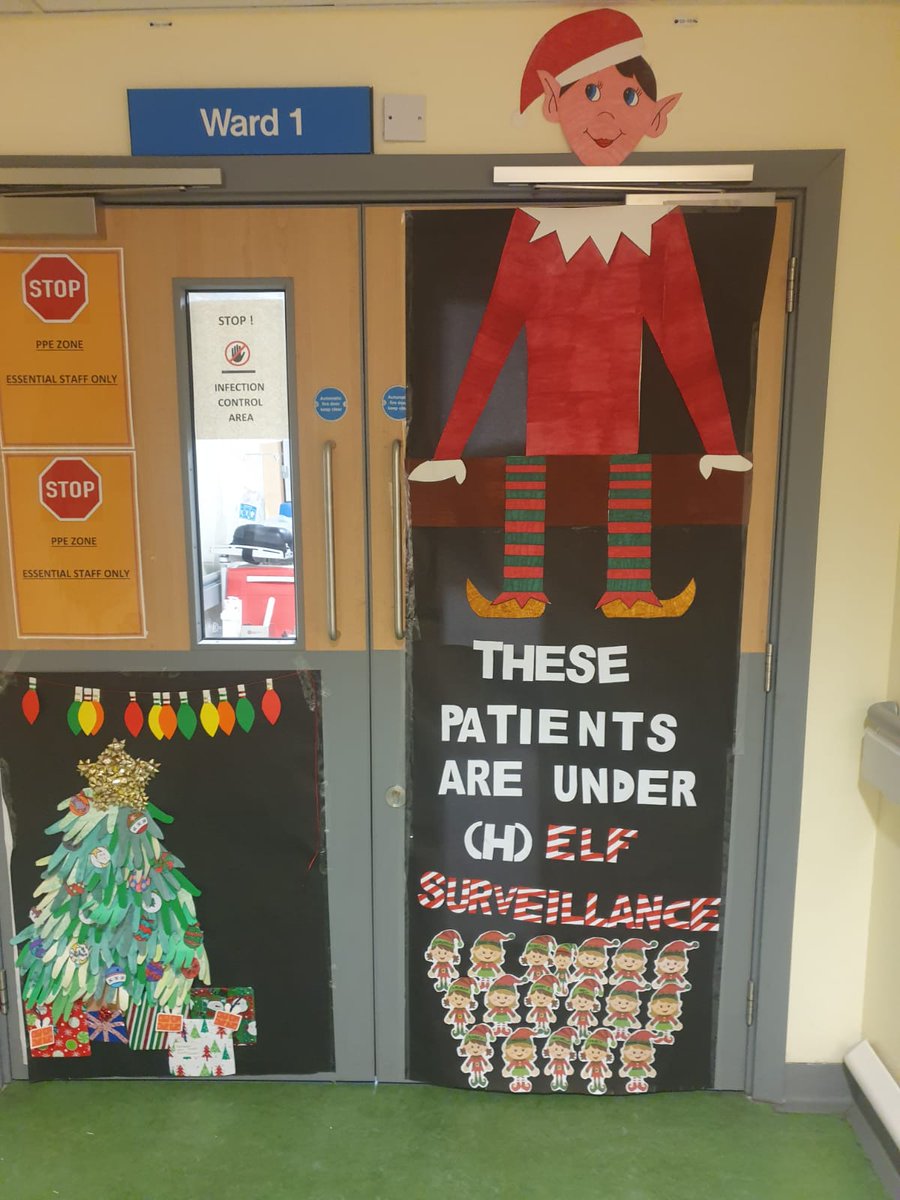 ashley_schivas's tweet photo. @wearehairmyres #UHHChristmasComp ward 1 getting into the Christmas spirit 🎄🎅🧚‍♂️🧚‍♀️ https://t.co/ln3MH6Lw9z