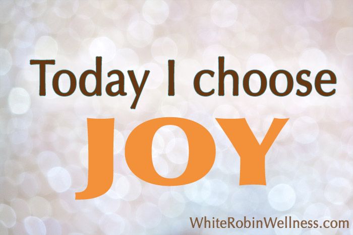 WhiteRobinWell's tweet photo. Today, I choose JOY! 
How about you? 

#ReclaimJoy #BeWell https://t.co/vuOX9UL3vm