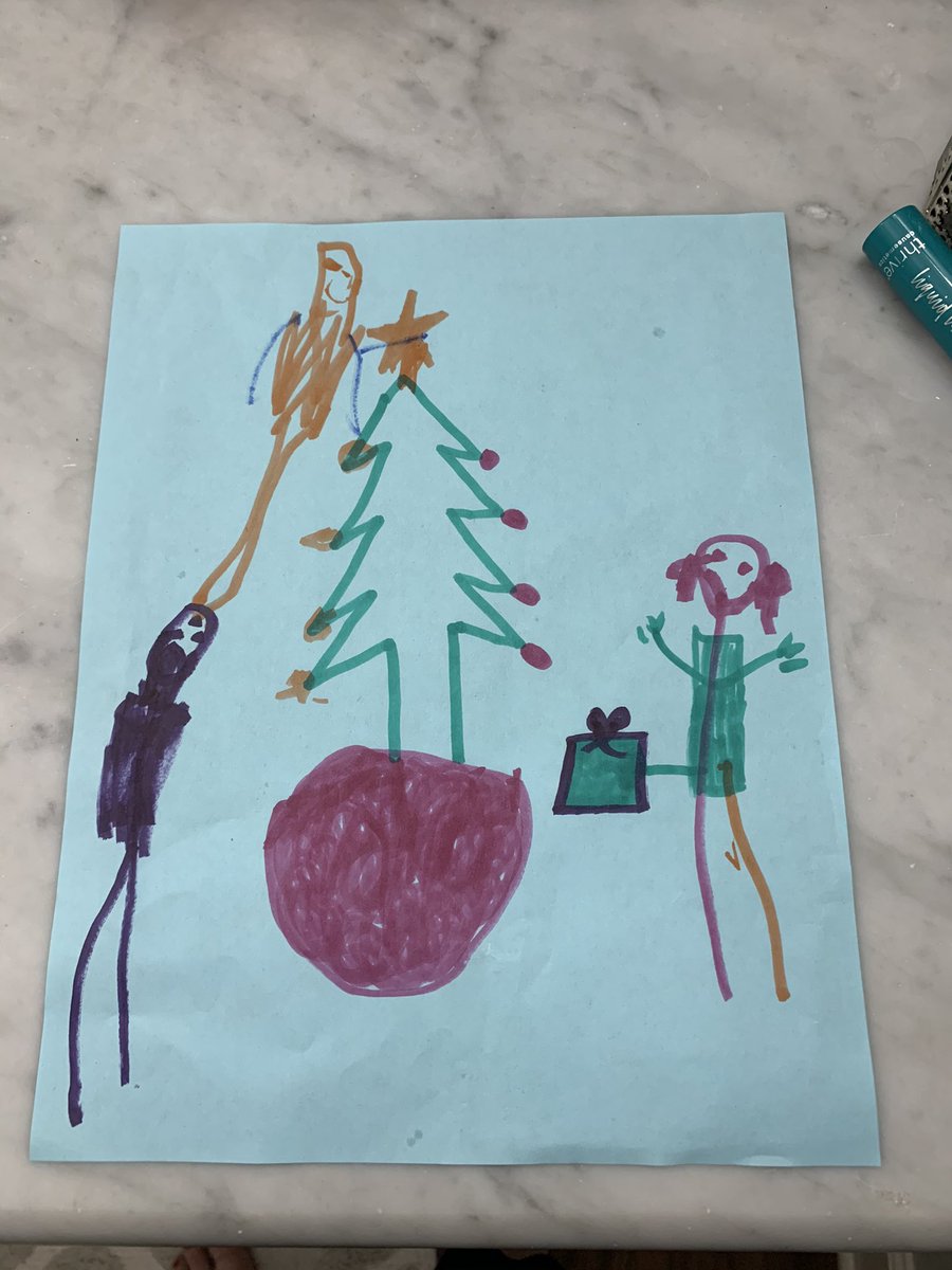 tudyloops's tweet photo. My five year old doesn’t even know the gold she just handed me. It’s a dick in a box. @thelonelyisland @jtimberlake #merrychristmasbaby https://t.co/n6EnTgFOS7