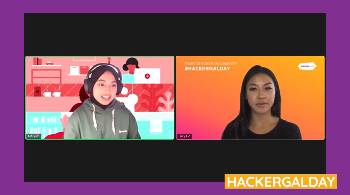 thehackergals's tweet photo. 📸 and SCENE! Despite not having #HACKERGALDAY IRL, it *almost* felt like we were in a room together. Sending #gratitude to our community for making #HACKERGALDAY a HUGE success! To our sponsors, @cibc @cse_cst @faskenlaw & @microsoftcanada THANK YOU for being by our side! 🎉 https://t.co/KMRVN9hBzq