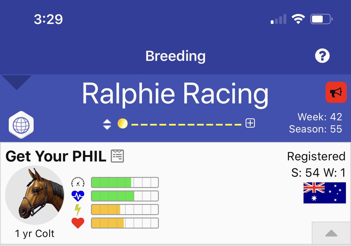 Going up in the auction now <a href="/AndPacing/">Off and Pacing</a>