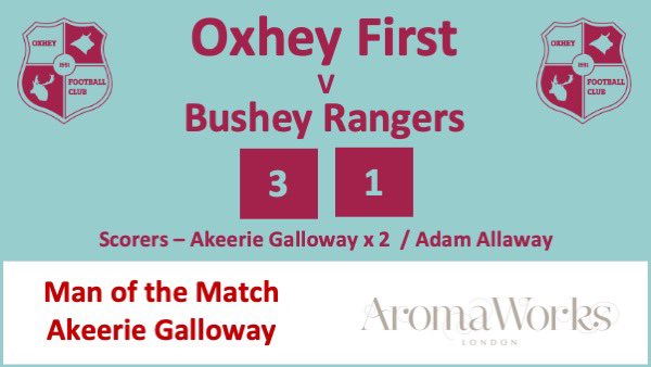 Oxhey FC (@oxheyfc) on Twitter photo 