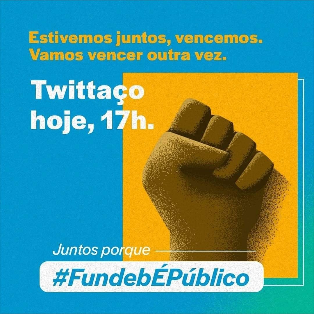 #FundebÉPublico 
#FundebPraValer