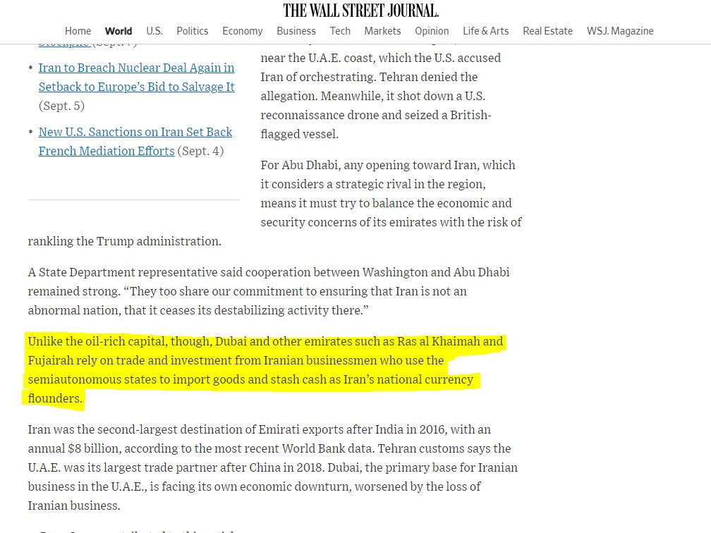 4/ His other significant source of money seems to be oil trading. He is Director of RAK Petroleum. RAK stands for Ras al-Khaima, the UAE Emirate widely used by Iranian business people to evade sanctions and stash money.  https://www.middleeasteye.net/news/uae-central-bank-iran-sanctions-evasion-fincen-report