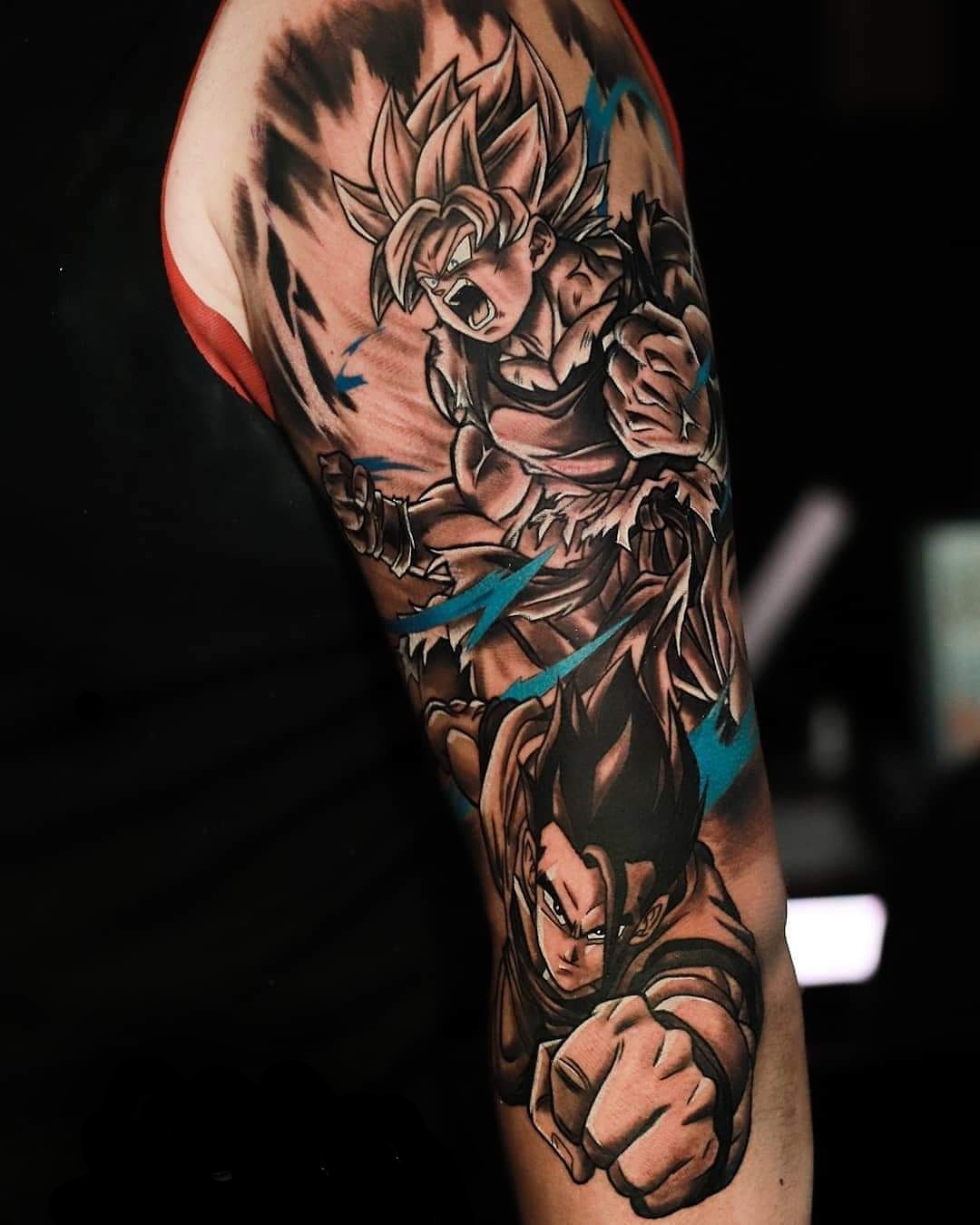 60 Awesome Goku Tattoos For Dragon Ball Z Fans  Tattoo Me Now