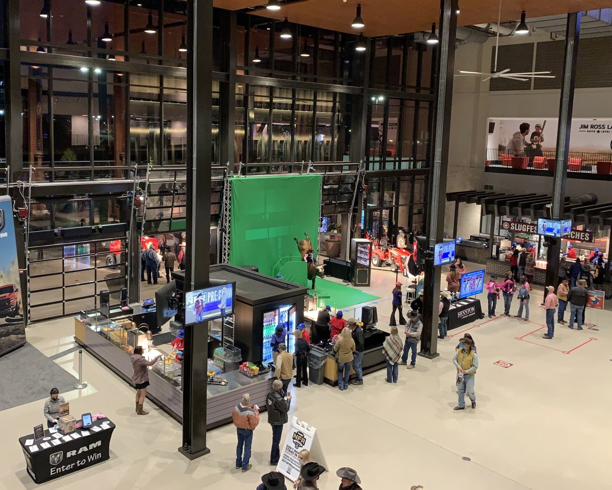 The #WranglerNFR is coming to an end! We want to thank everyone who has come out to see our equipment display downtown and our booth at Globe Life Field. Tonight is your last chance to see us, play games, win prizes and close out #NFR2020 in style! #TeamHesston