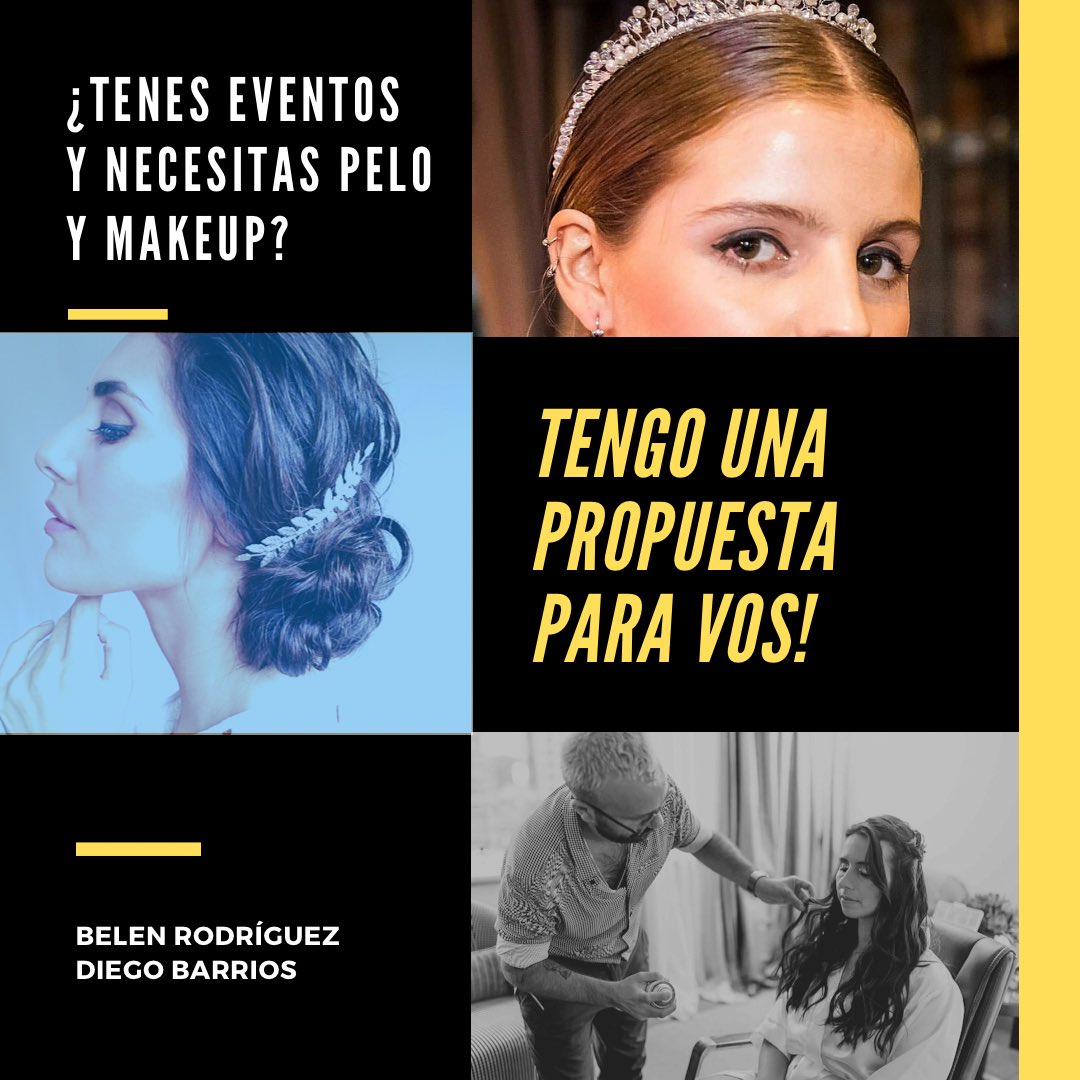 diebarriosok's tweet photo. MAKEUP Y PELO PARA TU EVENTO ✨ https://t.co/ctAs8yMULA