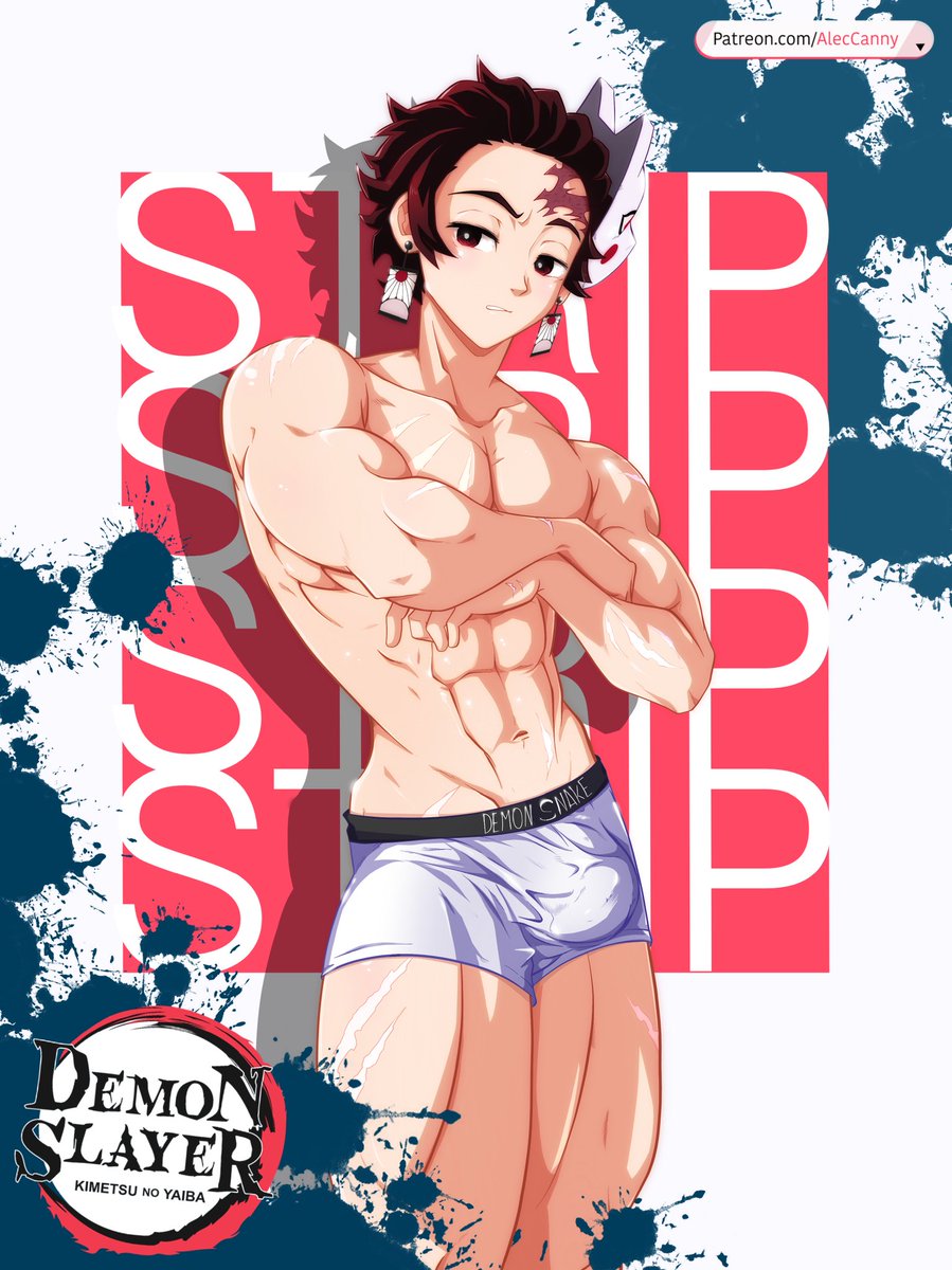 You stripped #Tanjiro down to his briefs! 50 🔁 + 250 ❤️ = COMPLETELY NAKED #DemonSlayer #NSFW #UndressChallenge #StripChallenge #gay #yaoi #bl #boyslove PS: Patrons can already see it on Patreon.com/AlecCanny 🔞