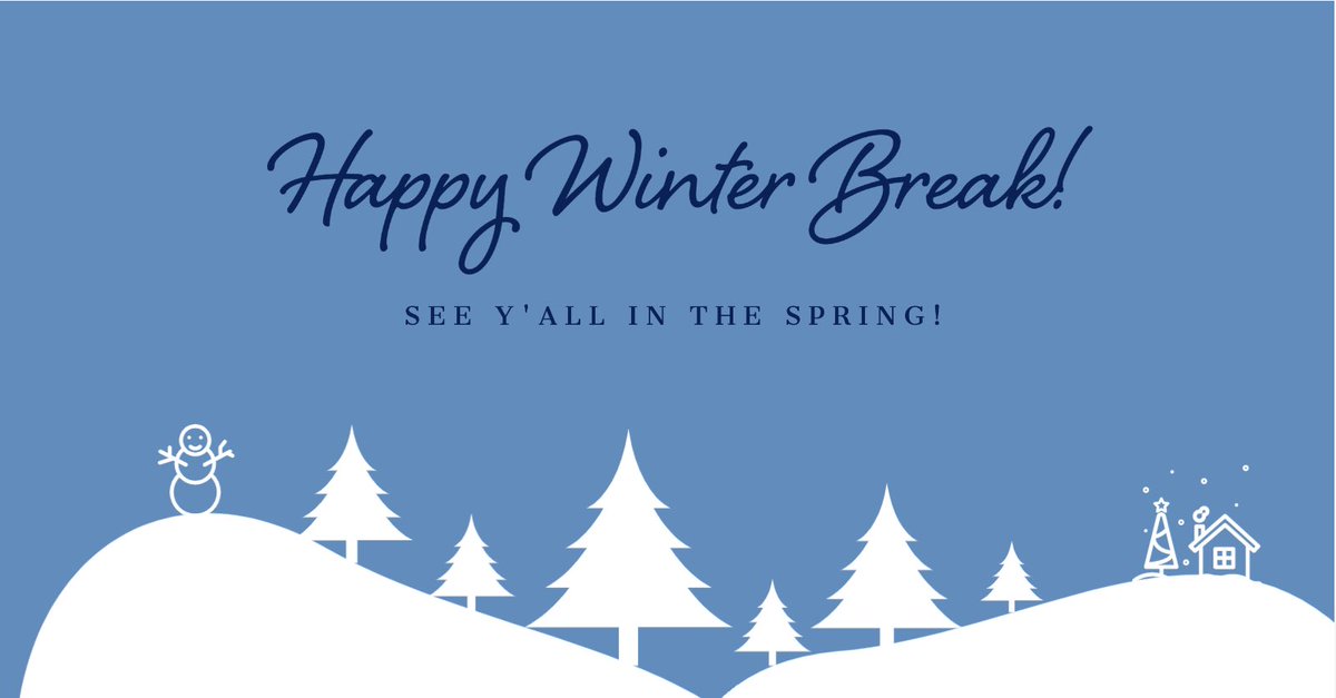 Happy Winter Break everybody! Now that exams and classes are finally over, how are YOU spending your free time?