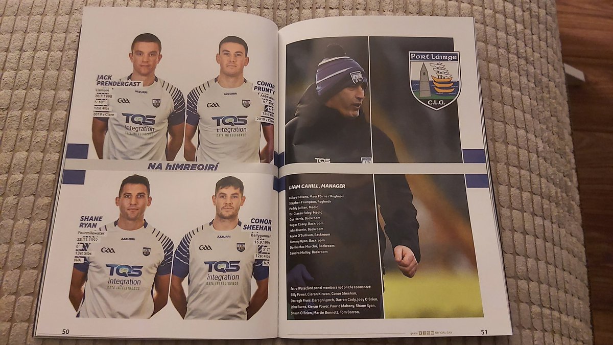 lecheilens's tweet photo. Great to see Mr Sheehan in the official All Ireland Final match programme #MrSheehan https://t.co/0ghD8zOXGq