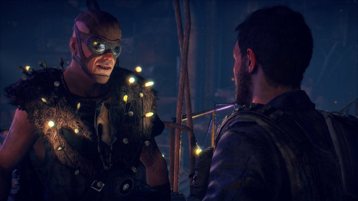 kalliniki's tweet photo. He want bulbs... maybe to become a christmas tree? #MadMax #AvalancheStudio #PS4share https://t.co/3lsuiWwnmP