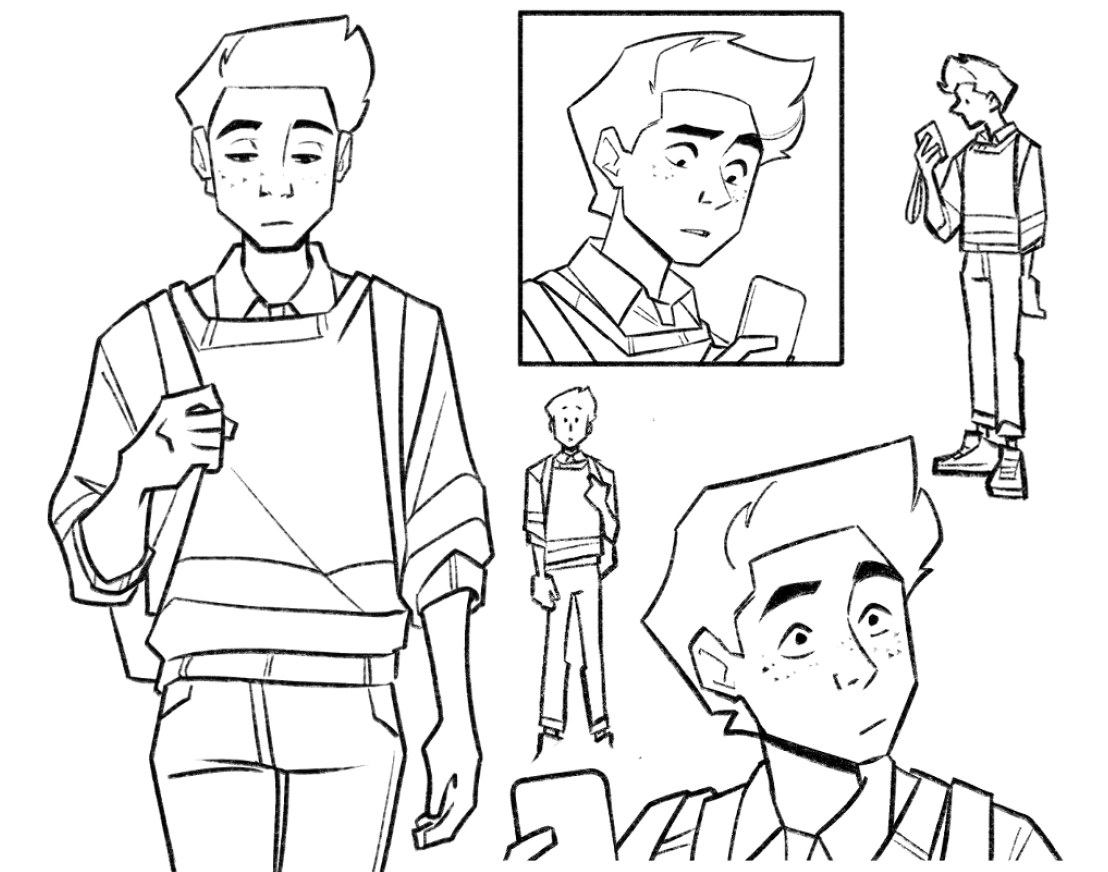 I just wanted to compile some Mars panels because he has just been looking like such a cutie this scene ?