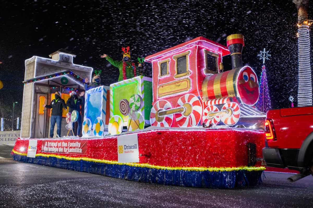TODAY! Relive the Holiday Magic with the 2020 Floats on Parade event- 🎅✨happening this Saturday, December 12th from 3pm-8pm! Go on a Holiday cruise 🚗 to get your FREE PHOTO OP with all 12 Floats, featured at this year’s McAllen Holiday Parade presented by H-E-B!
