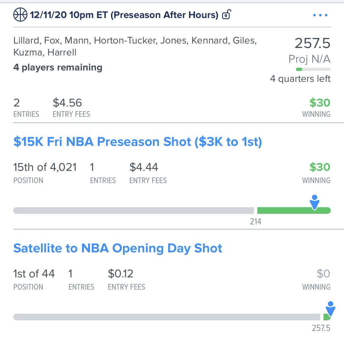 NoDaysOffPoker's tweet photo. If you haven't already, then you should really join us in our discord tonight for the preseason NBA slate. We are just getting started, warming up for the long (and very green) regular season to come! Check us out at https://t.co/4AACNCQegL #SimplifyDFS #WinnersWin https://t.co/AboRfA5ryz