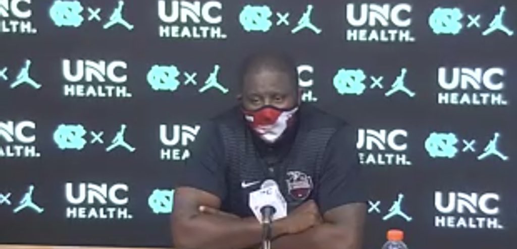 Levelle Moton on making UNC-NCCU a more regular series: “We’ve been trying to schedule games.”He says Roy called him on Wednesday and after talking for five minutes, they agreed to play today.