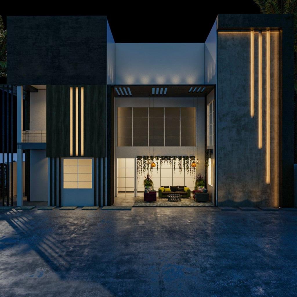 #تصميم_داخلي_تصميم_خارجي_تصميم_واجهه_جده_الرياض_المجمعه_القصيم_تصميم_حدائق_تصميم_غرف_نوم_تصميم_مكاتب من أعمالنا تصميم واجهة فله