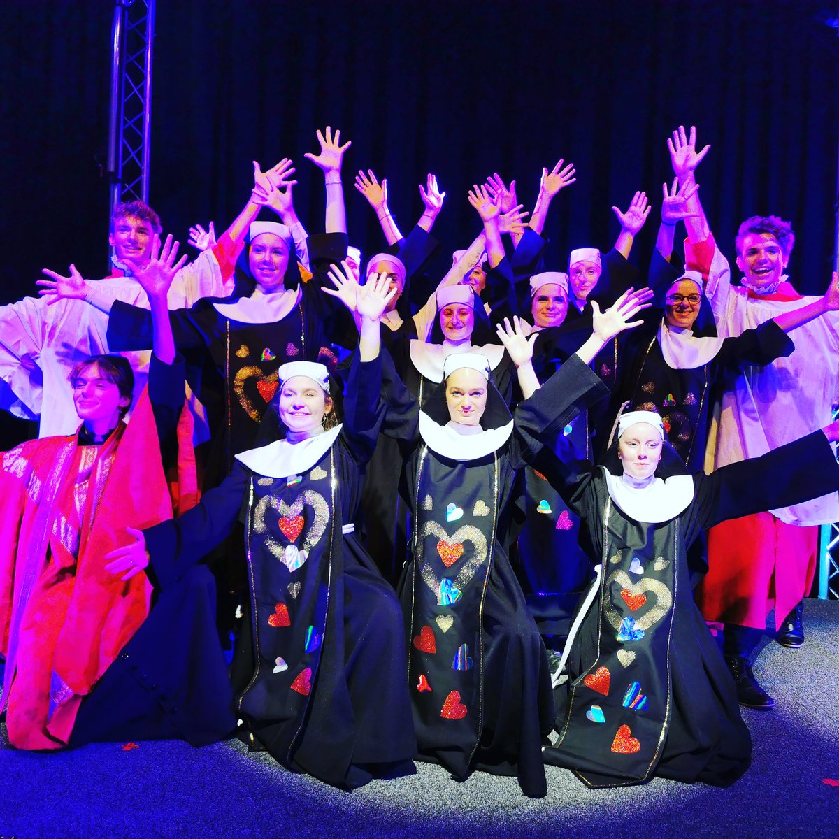 The SPACE Somerset (@spacesomerset) on Twitter photo We had A BALL today performing a number from Sister Act @TMAC_Taunton for <a href="/reambaprod/">Reamba Productions</a> fundraiser The Show Will Go On! Thank you for having us! pic.x.com/7YNFjSqs0c We had A BALL today performing a number from Sister Act @TMAC_Taunton for <a href="/reambaprod/">Reamba Productions</a> fundraiser The Show Will Go On! Thank you for having us! pic.x.com/7YNFjSqs0c