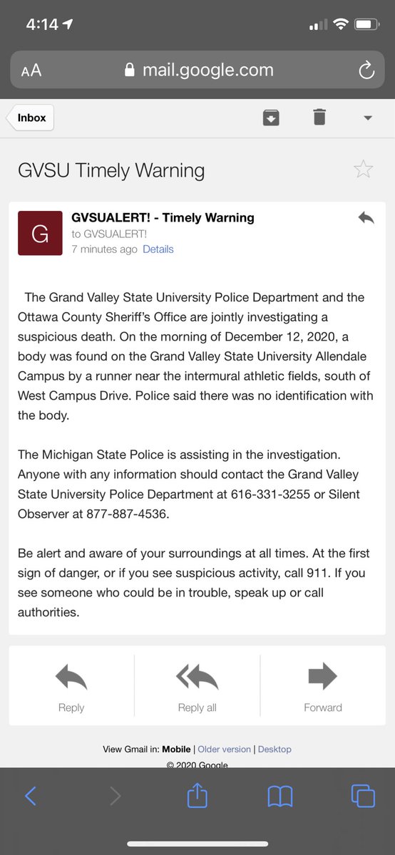 In case anyone who isn’t a <a href="/GVSU/">Grand Valley State</a> student doesn’t know what’s going on, here’s what we were sent. Beyond ridiculous that this isn’t being publicized.
