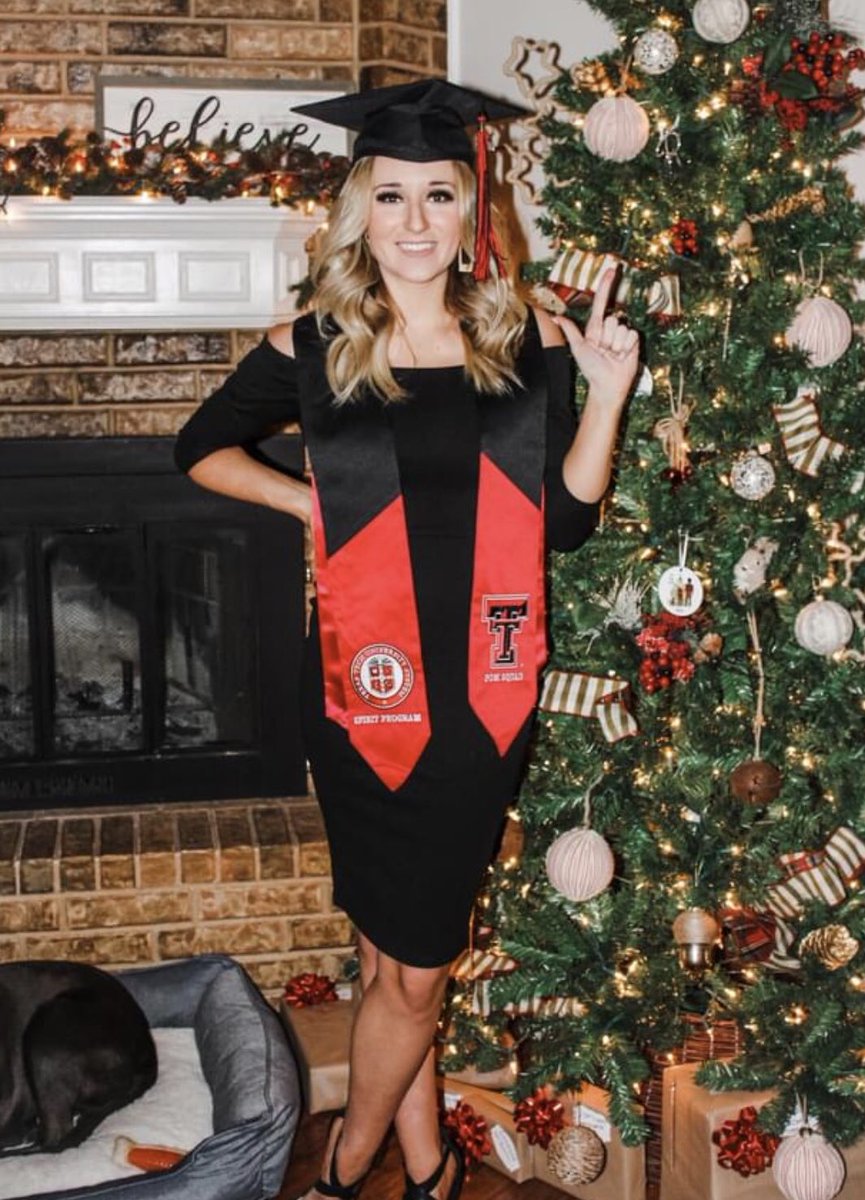 ttrr_ramage's tweet photo. Our daughter is a college graduate 🎓!!  So proud of @cassidy_ray_  !! 🔴⚫️ #WreckEm @TexasTech https://t.co/xyzpox7m8c