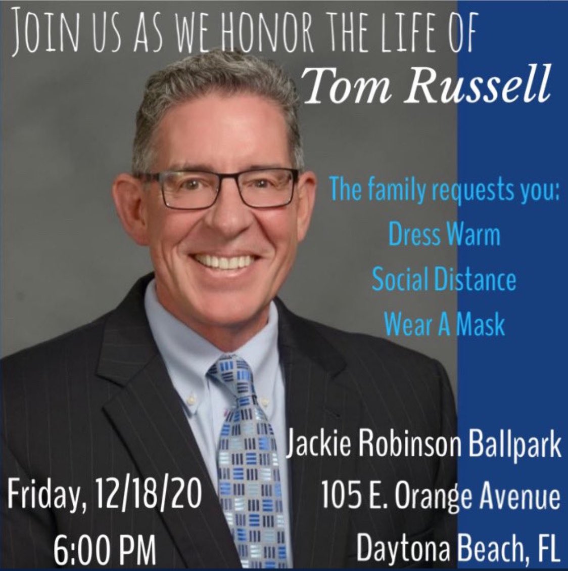 CitrusGrove_VCS's tweet photo. Let’s gather in his honor ❤️ #dresswarm #socialdistance #WearAMask #CGEeagles #vcsallin #AllinForTR https://t.co/OFroVXozDd