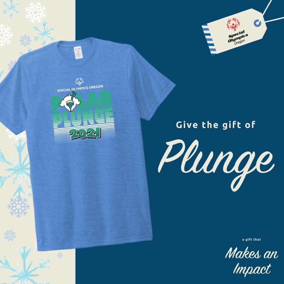 Want your gift to make an impact? Give the Gift of Plunge! Recipients are not obligated to fundraise and will receive their Plunge t-shirt in January. This holiday give Plunge, a gift that makes an impact #PlungeOregon #PlungeAtHome #SOOR

support.soor.org/event/give-the…