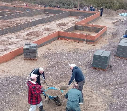 The_QRRA's tweet photo. Our new-build Veterans Rehabilitation Project Faversham is starting to take shape... Any surplus materials will be much appreciated.  https://t.co/vfgZuhXQTz https://t.co/f1aN4R5heK