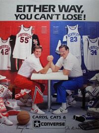NCAAHoops2kNow's tweet photo. 3# Kentucky Wildcats travel 80 miles west to Louisville,Kentucky to take on the 4th ranked cardinals coverage begins at 7:30 tip-off at 8PM on CBS https://t.co/lJ5xtANi9L