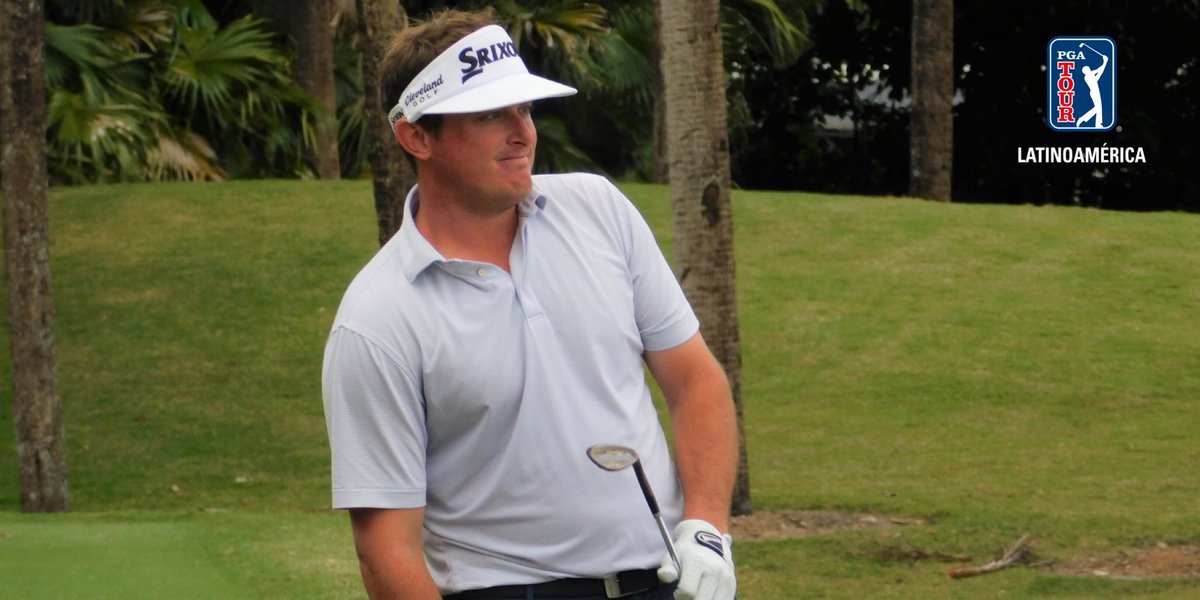 PGATAmericasESP's tweet photo. MJ Maguire 🇺🇸 es líder por 3 golpes con una ronda por jugar en el #ShellOpen. Hoy hizo 66 (-5) con 7 birdies y un doble-bogey al 18.
At 12-under, @mjmag23 leads by three heading into Sunday at @TrumpDoral. A double-bogey at the last prevented him from having a wider lead. https://t.co/4mjcBZh1cd