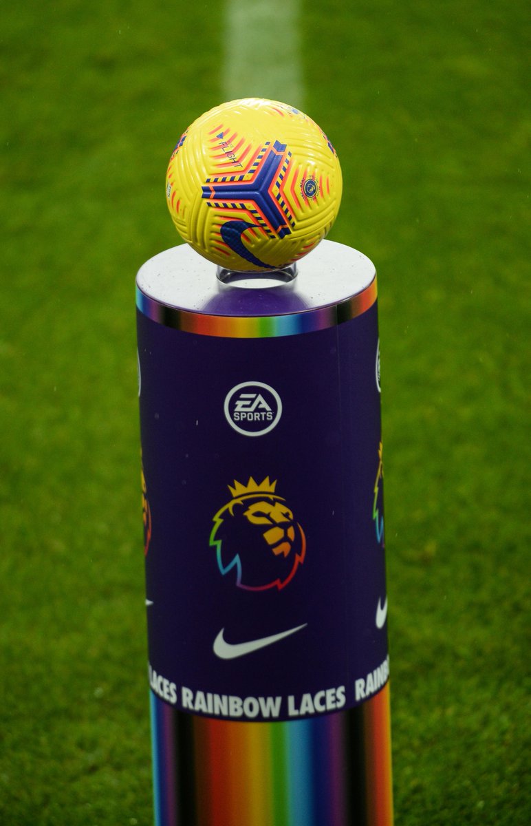 premierleague's tweet photo. 🏳️‍🌈 This is everyone's game 🏳️‍🌈

#RainbowLaces https://t.co/hGGopGEB2Y