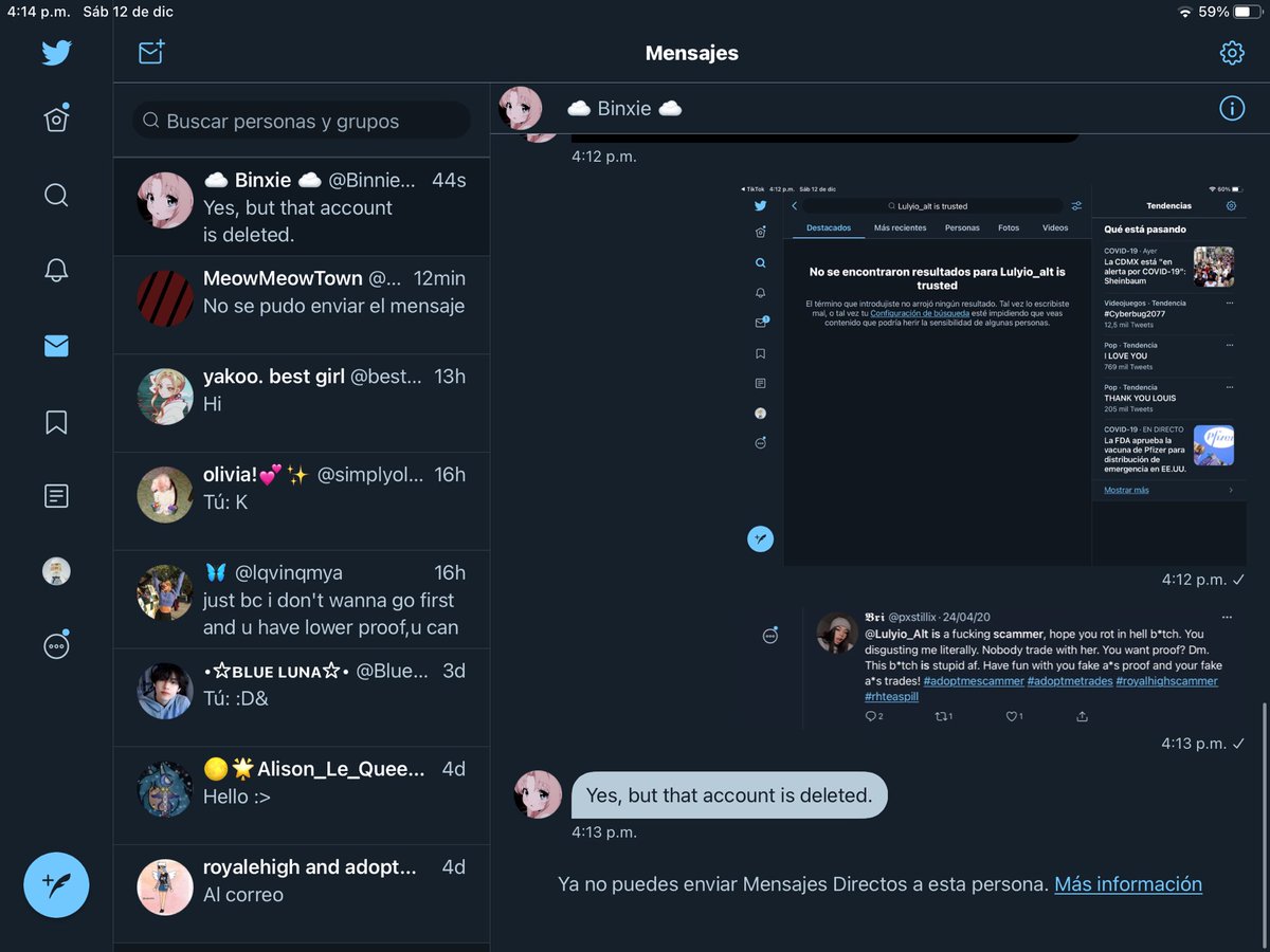 I think @binniexlts is scammer she offer me 400-550 robux sayin having 70 proofs but I search and I didn’t see nothing then she blocked me <3