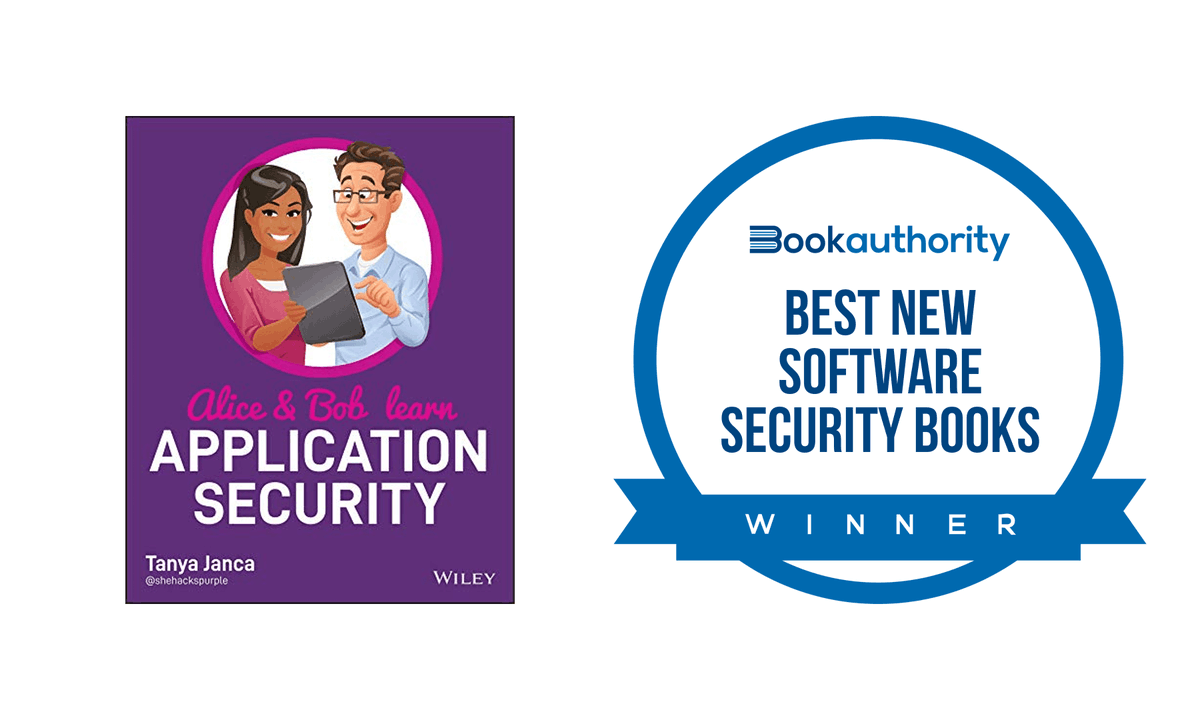 Wow!! My new book Alice and Bob Learn Application Security made it on  <a href="/bookauthority/">BookAuthority</a>'s list for best new Software Security books!
bookauthority.org/books/new-soft…