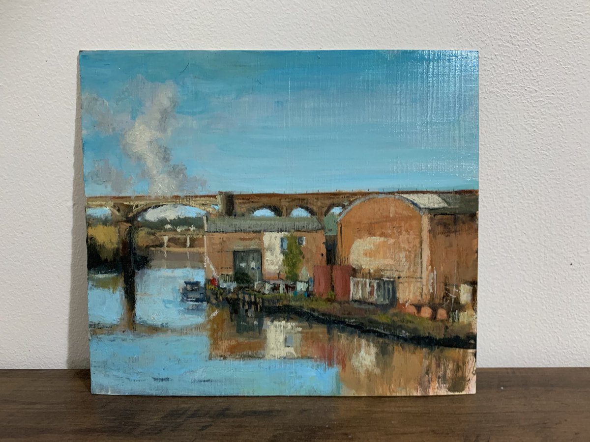 The work continues ! #art #oilpainting #pleinair #artshare #artwork #ArtistOnTwitter