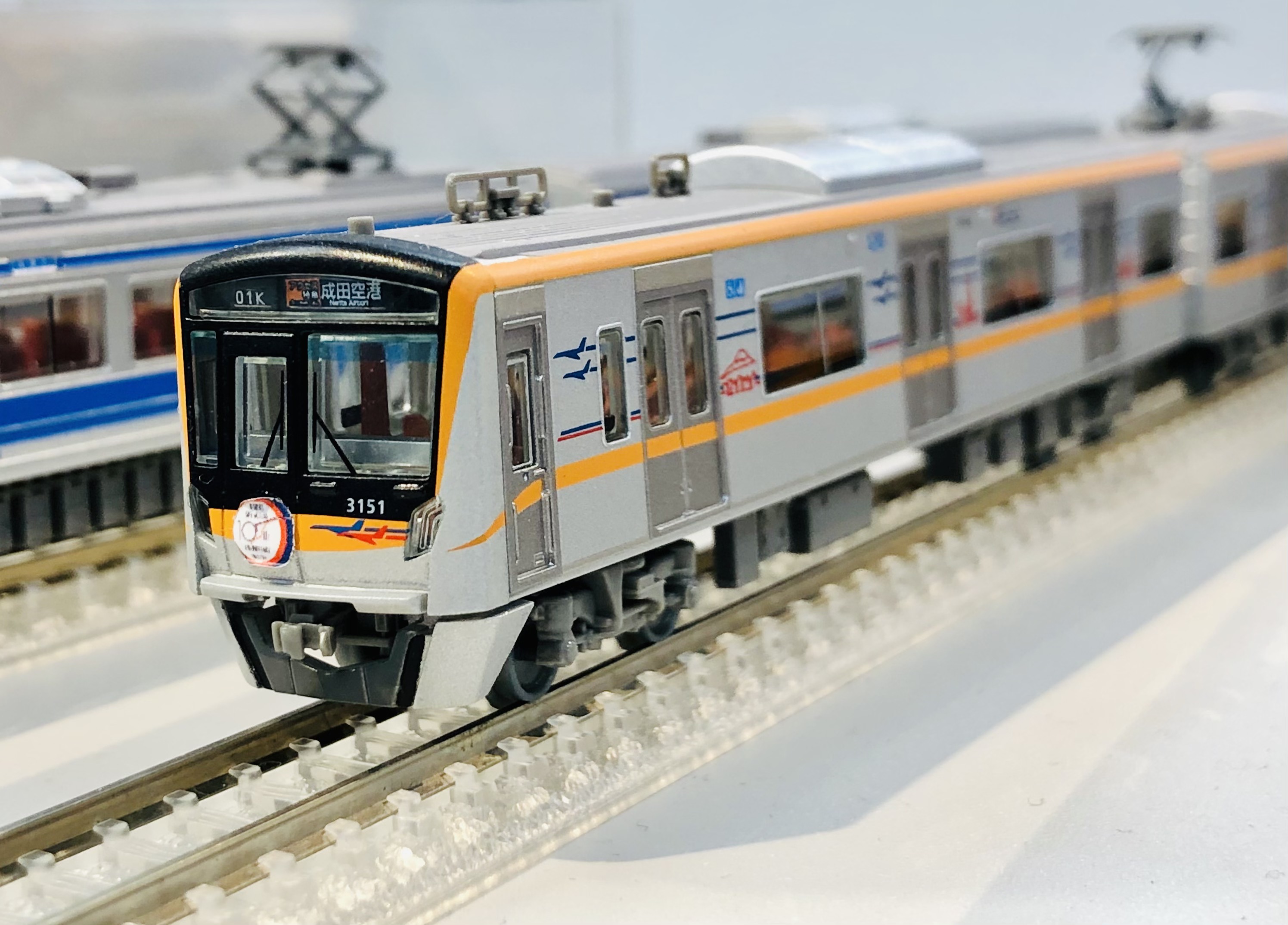 【KATO製車両ケース収納、一部Nゲージ化】鉄コレ　京成3100形8両セット KATO製車両ケース収納、一部Nゲージ化】鉄コレ 京成3100形8