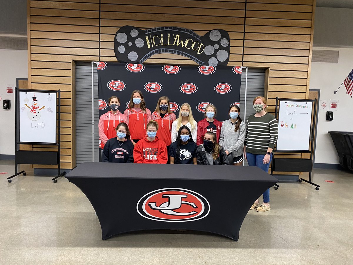 ladyjays_vb's tweet photo. It will be hard to let go of this young lady but we are so proud of Rhakala Blackmon!!!  She signed her letter of intent to play volleyball AND run track at Central Methodist University!  She is a special Lady Jay and we know she’ll be an ever better Eagle soon.  Congrats “Rock”! https://t.co/DMUzmnS0DI