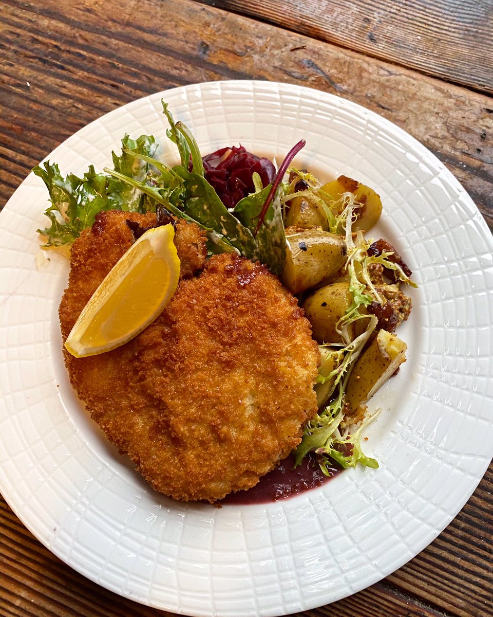 It’s definitely a schnitzel kind of night. While supplies last...