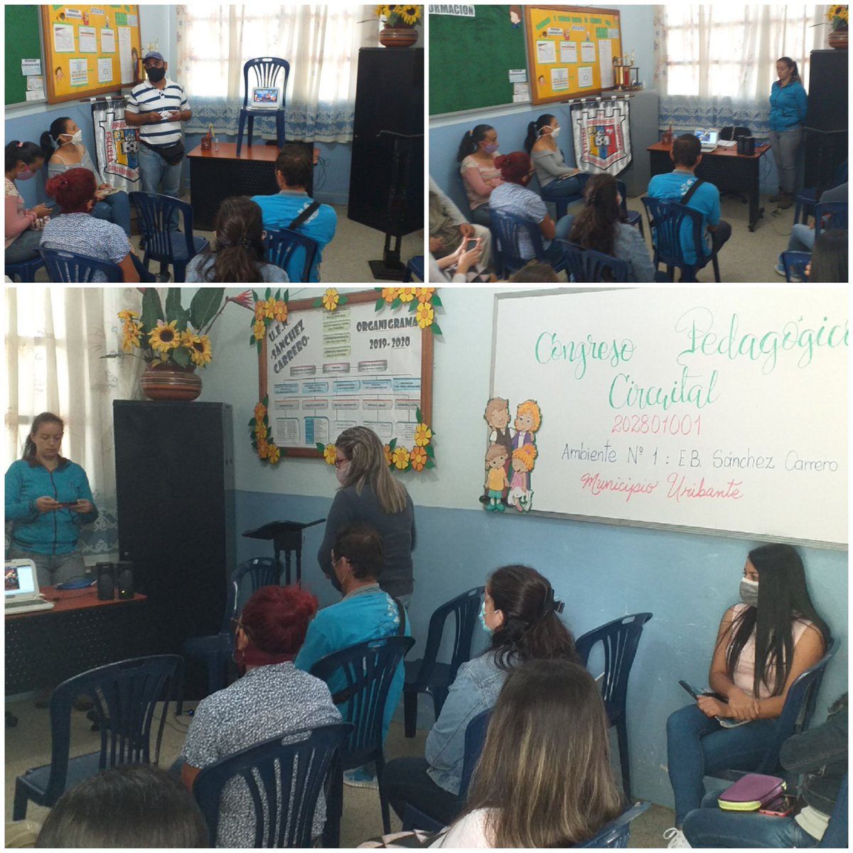 Participación en el congreso circuital 202801001 municipio URIBANTE @MPPEDUCACION @ZonaEducTachira <a href="/charlychaves/">Charly Rojas Chaves</a> <a href="/1javierj/">Javier Martinez</a> @RedEducUribante <a href="/ADULTOSZET/">Coord. Educ Jóvenes Adultas y Adultos</a>