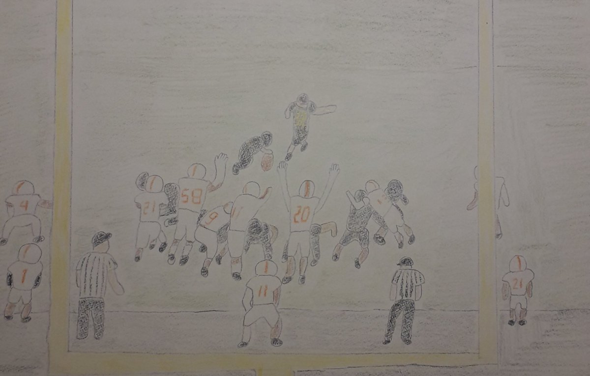 BadSportsArt's tweet photo. Congratulations to Sarah Fuller for breaking her tie with 7 billion other people on the all-time NCAAF scoring list https://t.co/pekozi16A7