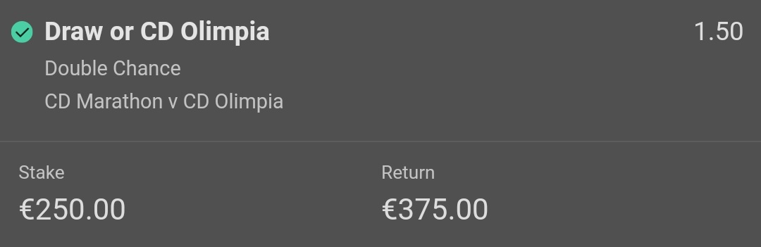 Otro tip premium acertado 🤑✅✅✅
epick.tips/tipster/Nerok9…
Escríbeme si quieres recibir el tip premium de mañana 📩😎