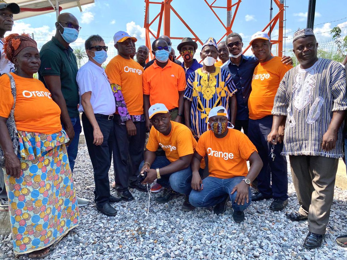 GregOlib's tweet photo. Proud to be a part of the Green Energy site launch in support of the mission to provide every Liberian with digital access. 
Well done @Orange_Liberia https://t.co/GuSQG8WFfE