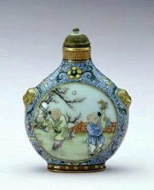 I’m just so taken by the beauty of these snuff bottles, I would give them a different purpose!