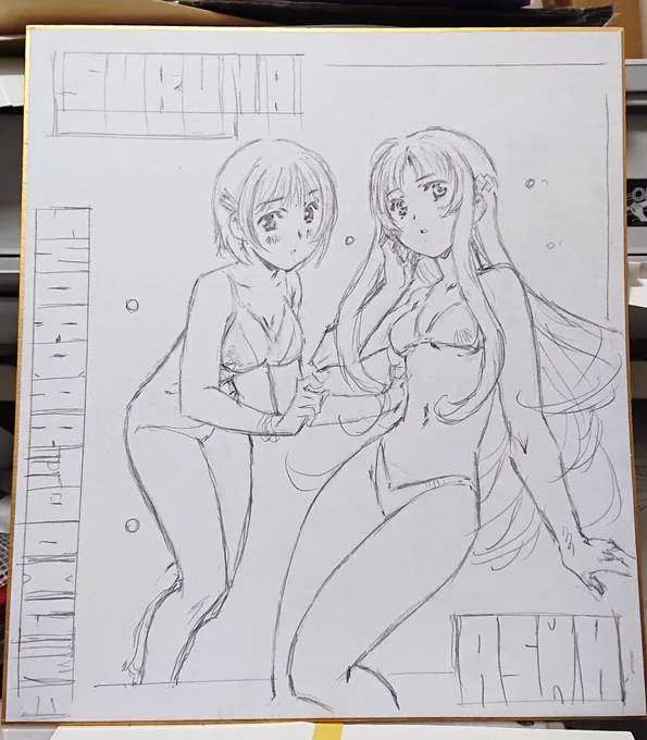 下書きになります 