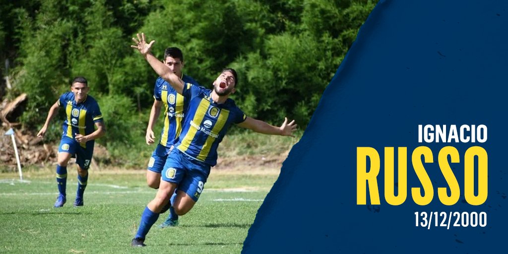 RosarioCentral's tweet photo. #CumpleCanalla | 🎂🇺🇦 ¡Queremos desearle un muy feliz cumpleaños a nuestro delantero, Ignacio Russo! https://t.co/eWDKVsbodl